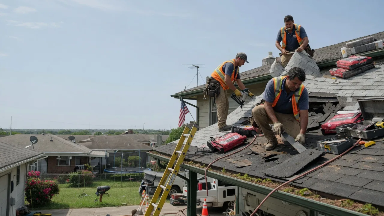Roof Repair in Christiansburg, OH near me